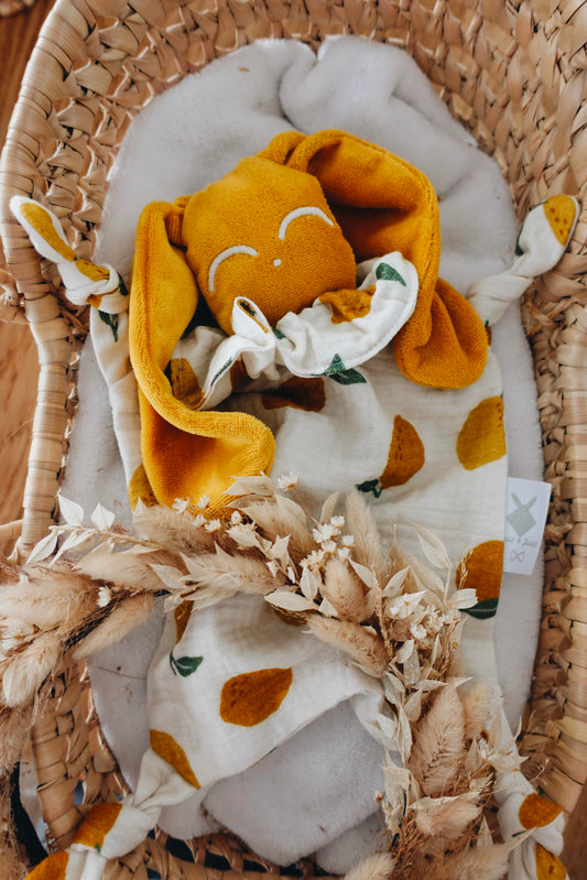 Doudou Mousseline Big Lemons