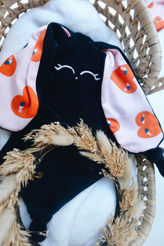 PROTOTYPE - Doudou Velours Mini Noeuds - Lucette