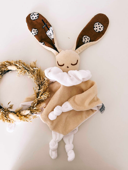 Doudou Eponge Câlin Noeuds - Milk and Cookies