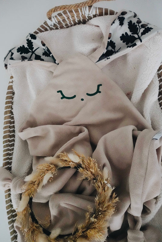 PROTOTYPE - Couverture Eponge Noeuds 60x60cm - Acorns