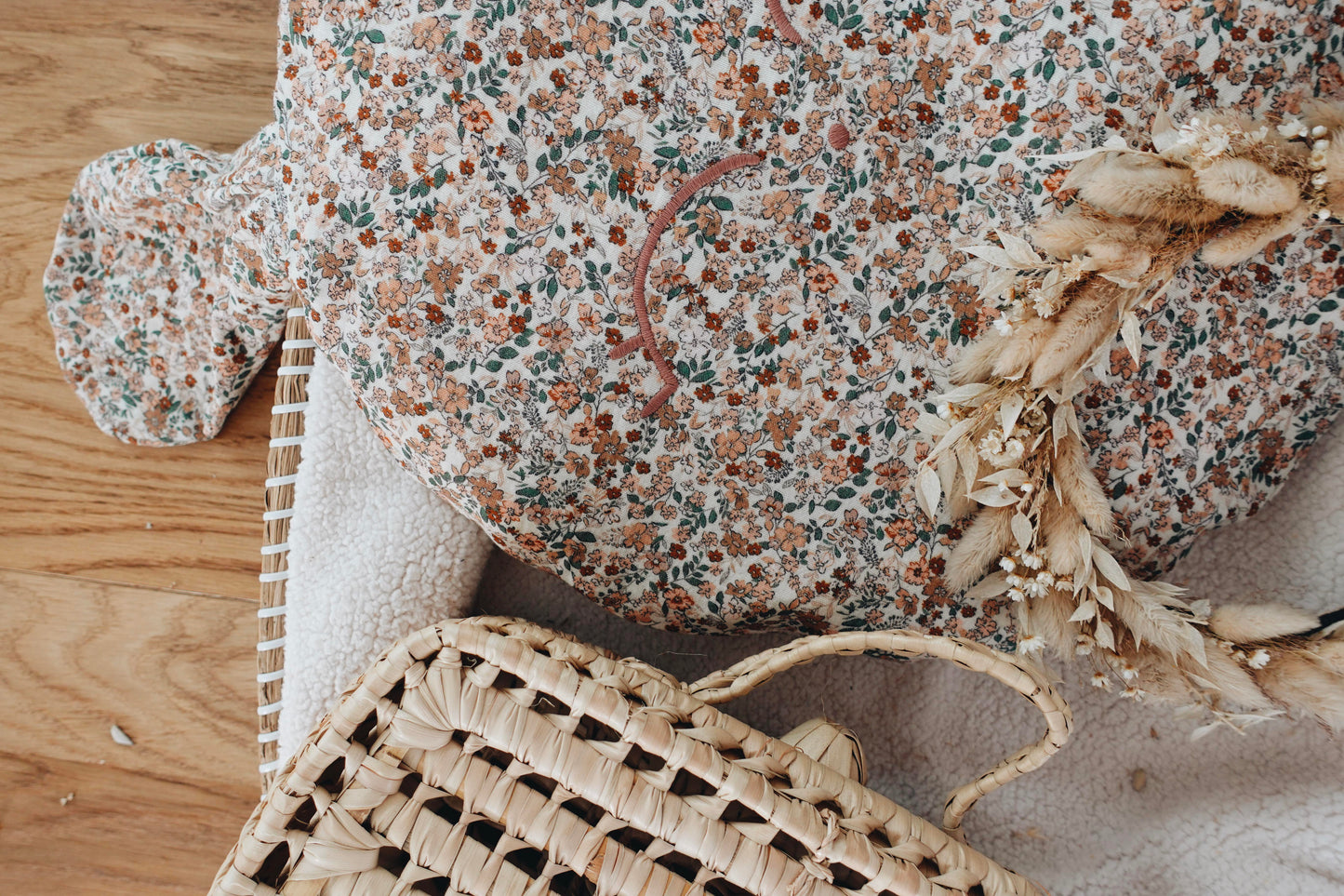 Petit Coussin Lange - Fleurs