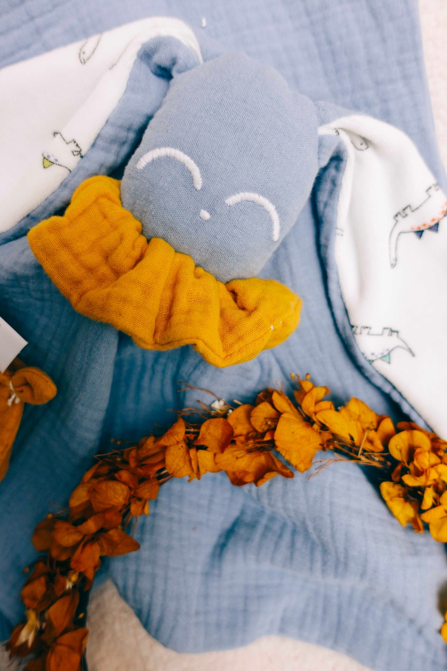 PROTOTYPE - Doudou lange Câlin - Poppy Dino