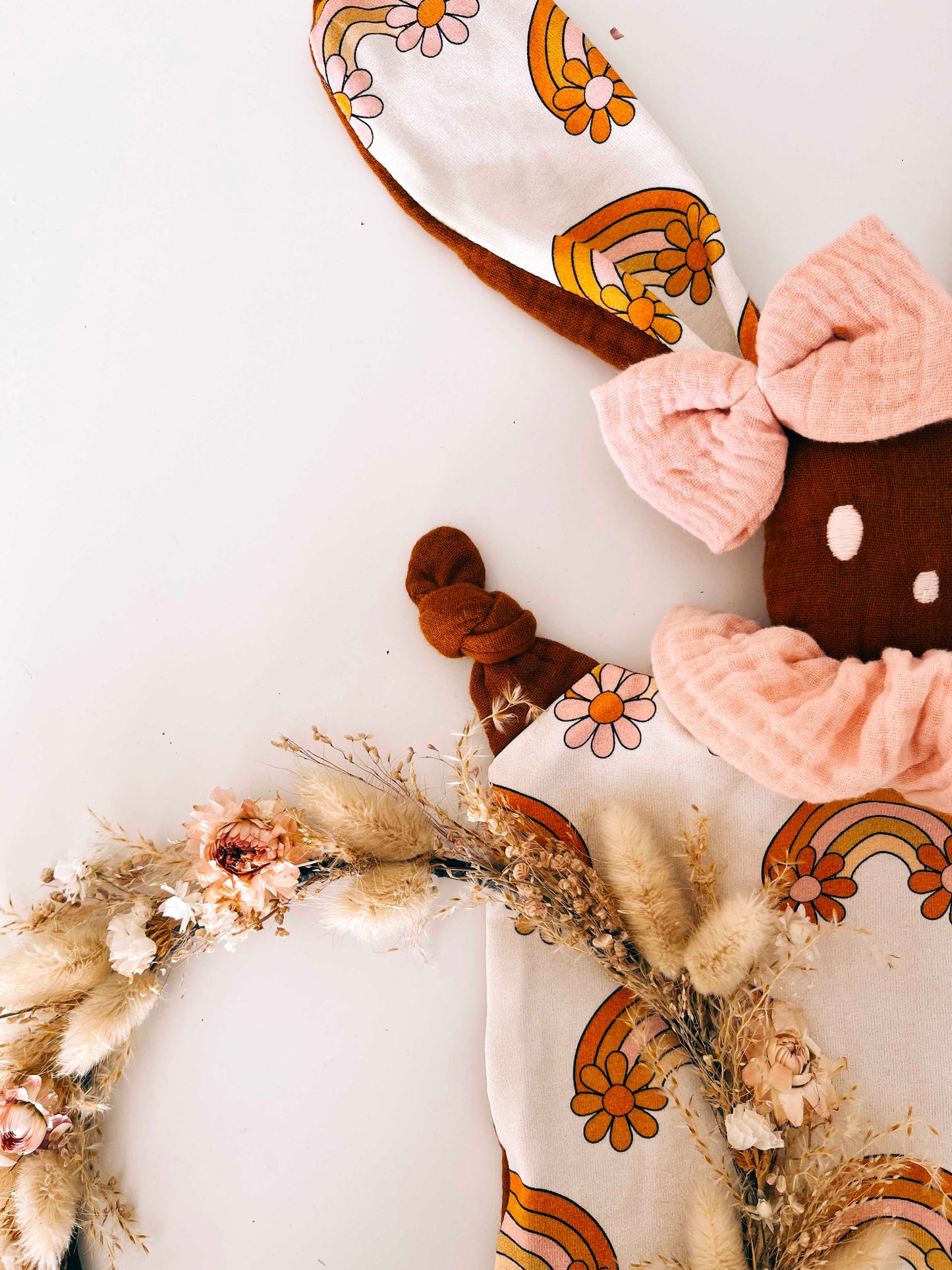 PROTOTYPE - Doudou Lange Chouchou – Flower Rainbow