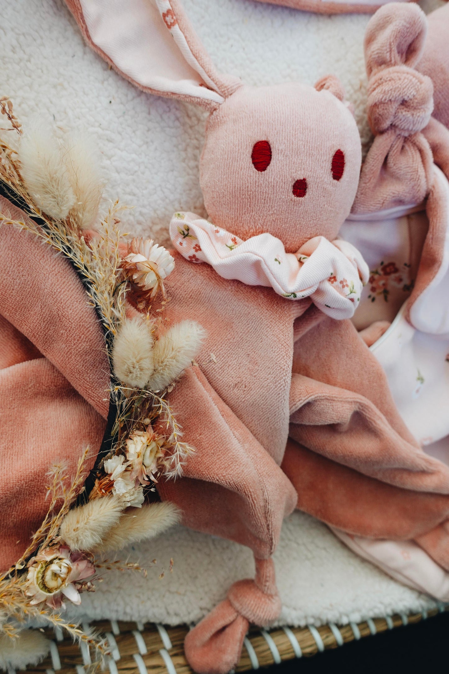 Doudou Velours Câlin Noeuds - Poésie