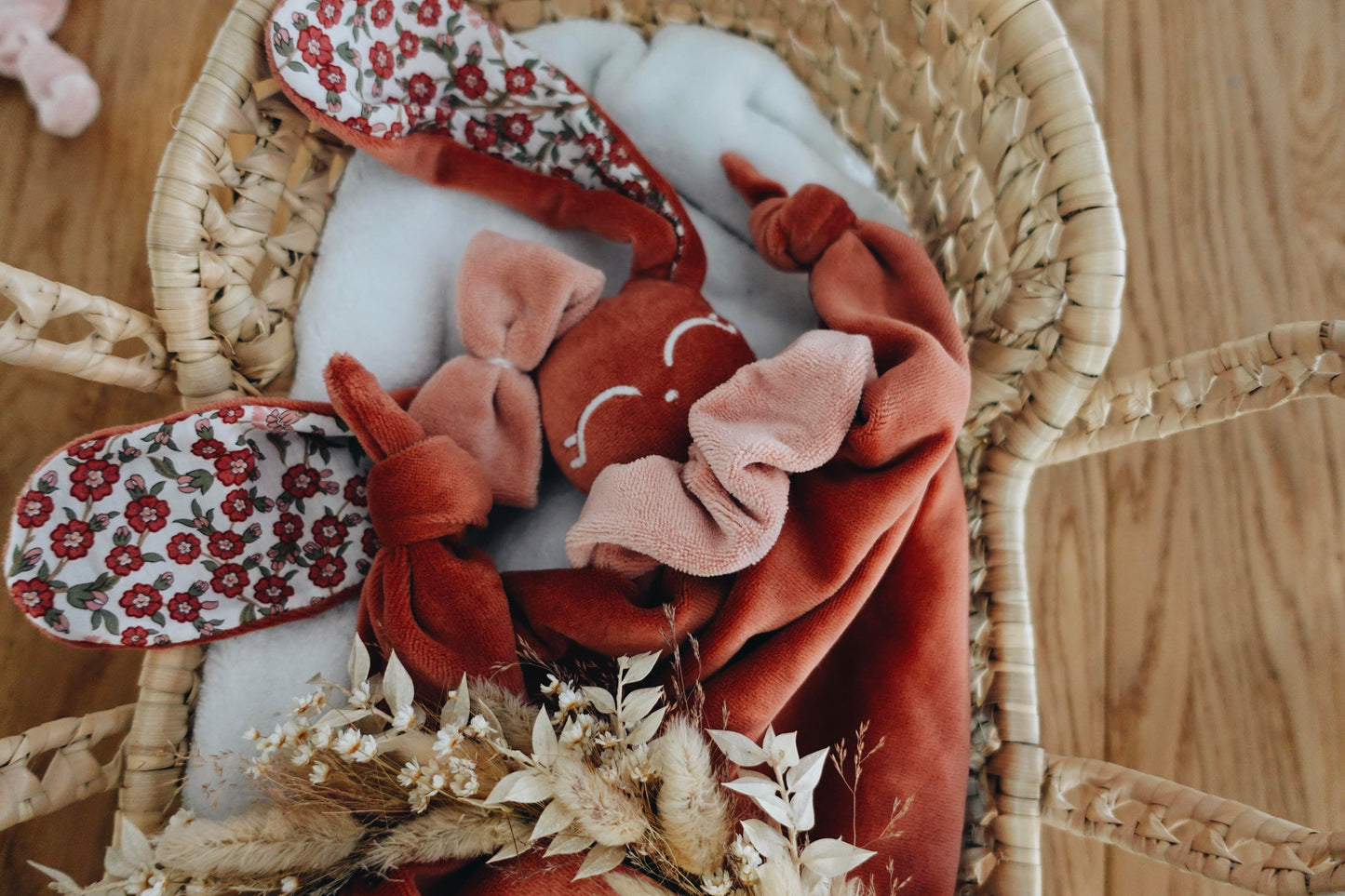 PROTOTYPE - Doudou Velours Gaufrette - Empress Brique