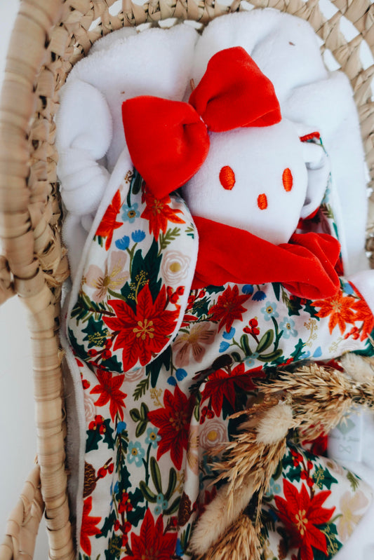 PROTOTYPE - Doudou Lange Chouchou – Poinsettia