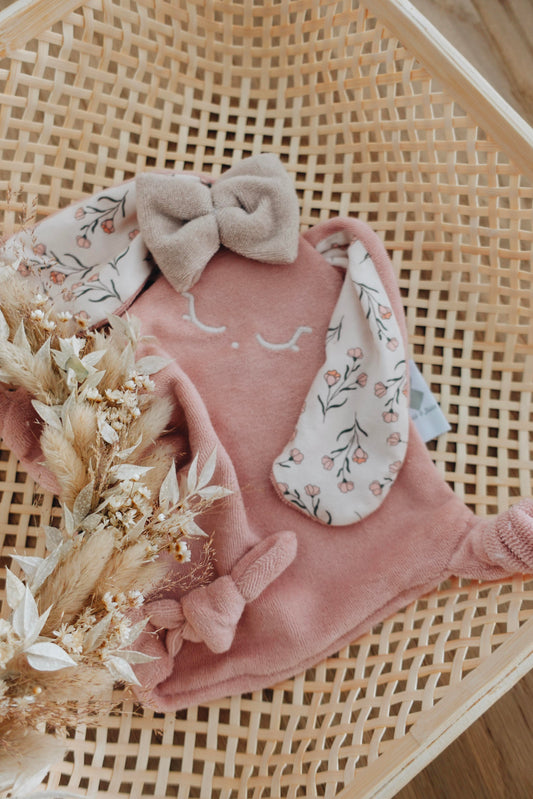 PROTOTYPE - Doudou Eponge Mini Noeuds - Retro Garden