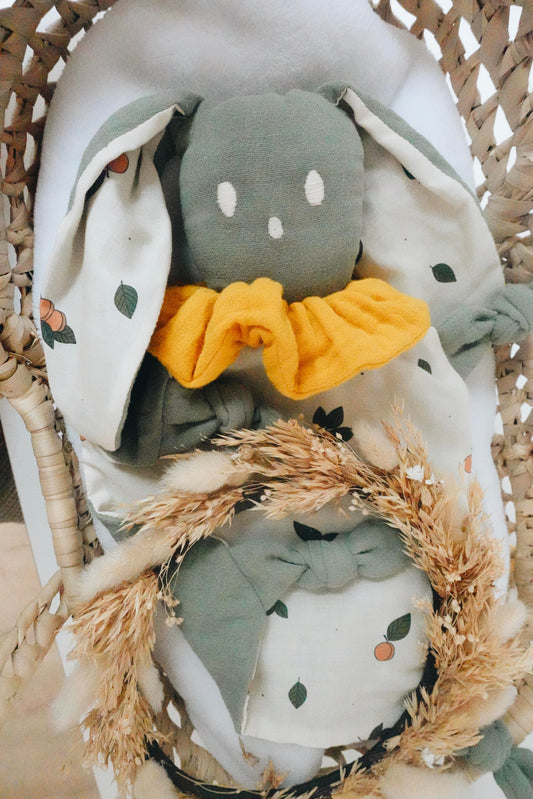 PROTOTYPE - Doudou Lange Chouchou – Crème d'Abricots