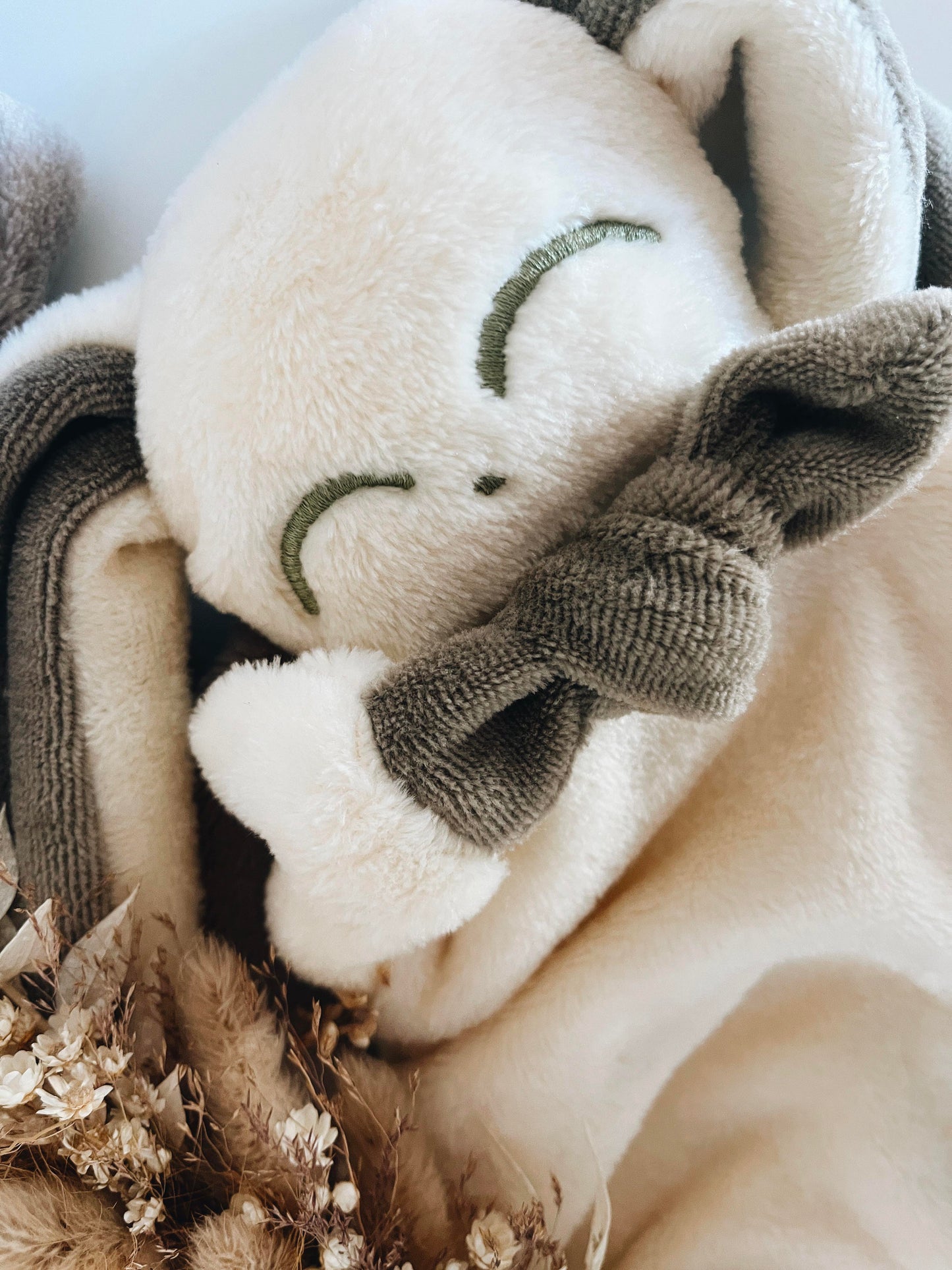 PROTOTYPE - Doudou Toudoux Olive/Vanille