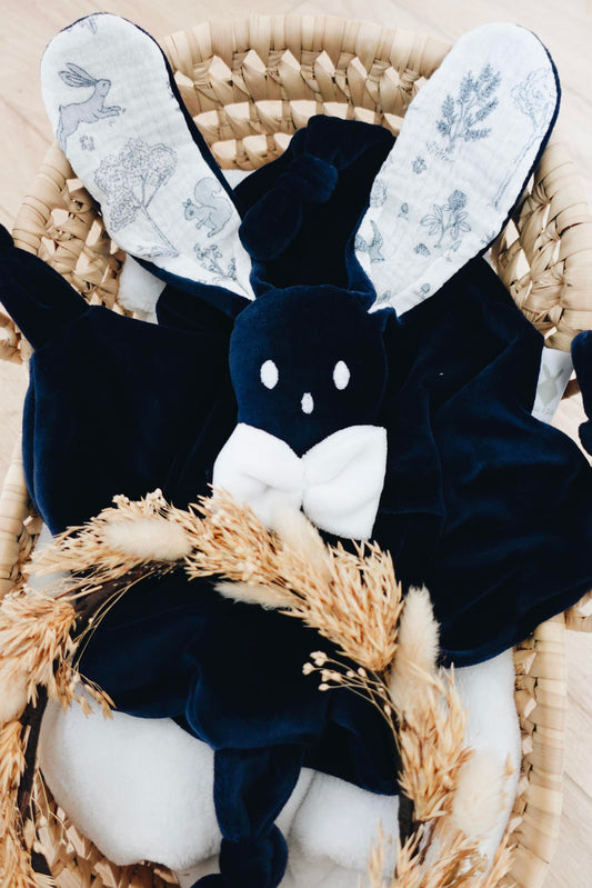 PROTOTYPE - Doudou Velours Câlin Noeuds - Forêt
