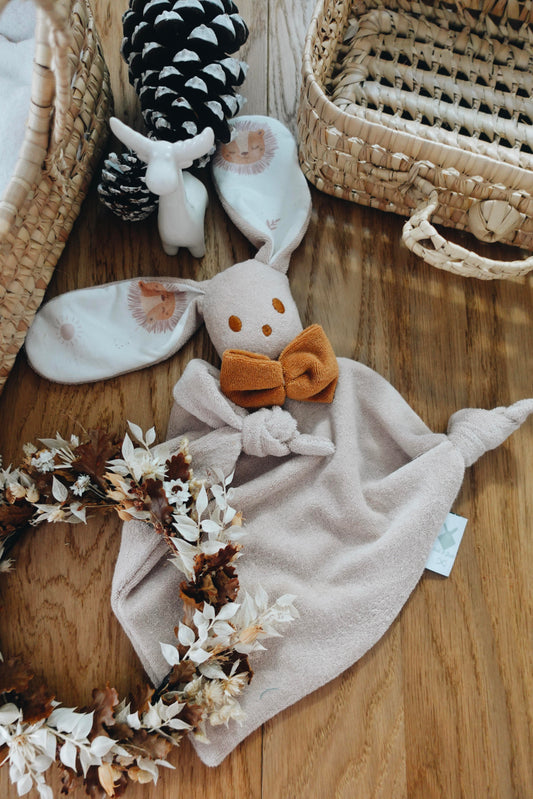 PROTOTYPE - Doudou Eponge Gaufrette - Lionceau