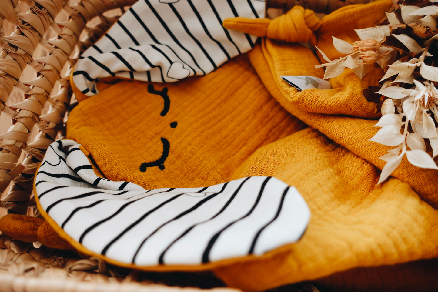 Doudou Lange Cocooning Noeuds - Changing Hearts