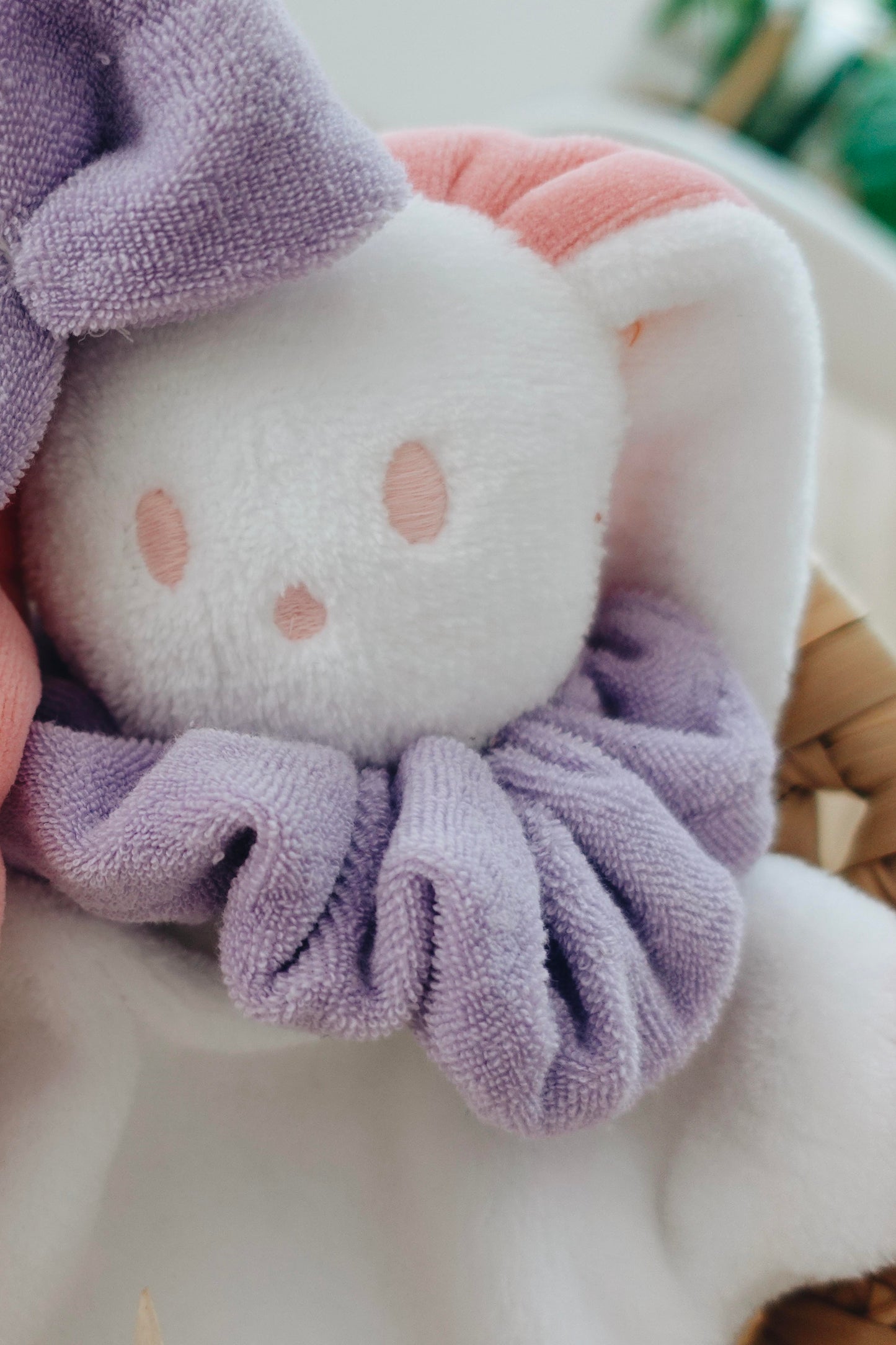 Doudou Toudoux Bubblegum/Blanc