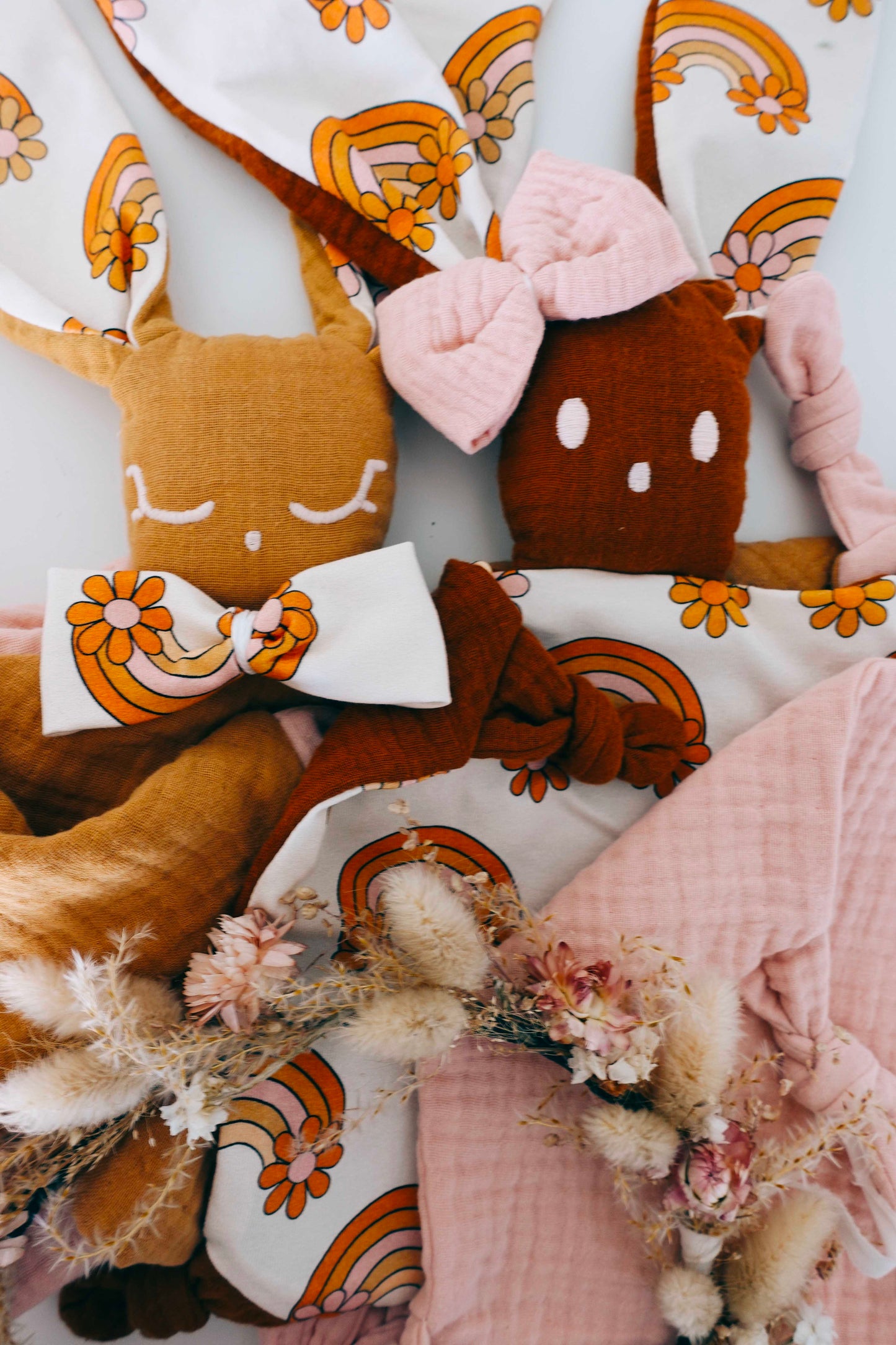 PROTOTYPE - Doudou Lange Chouchou – Flower Rainbow