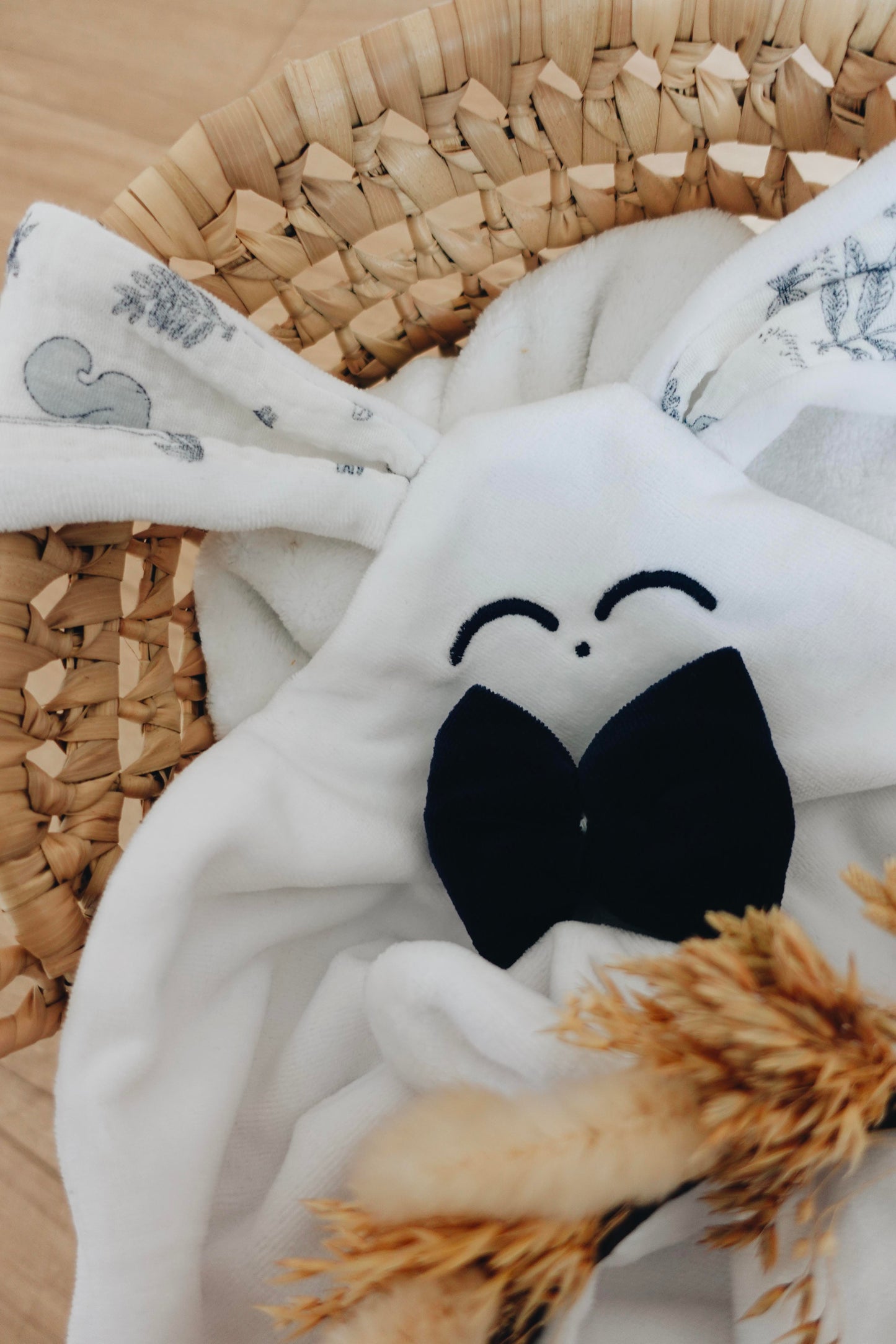 Doudou Velours Cocooning Noeuds - Forêt