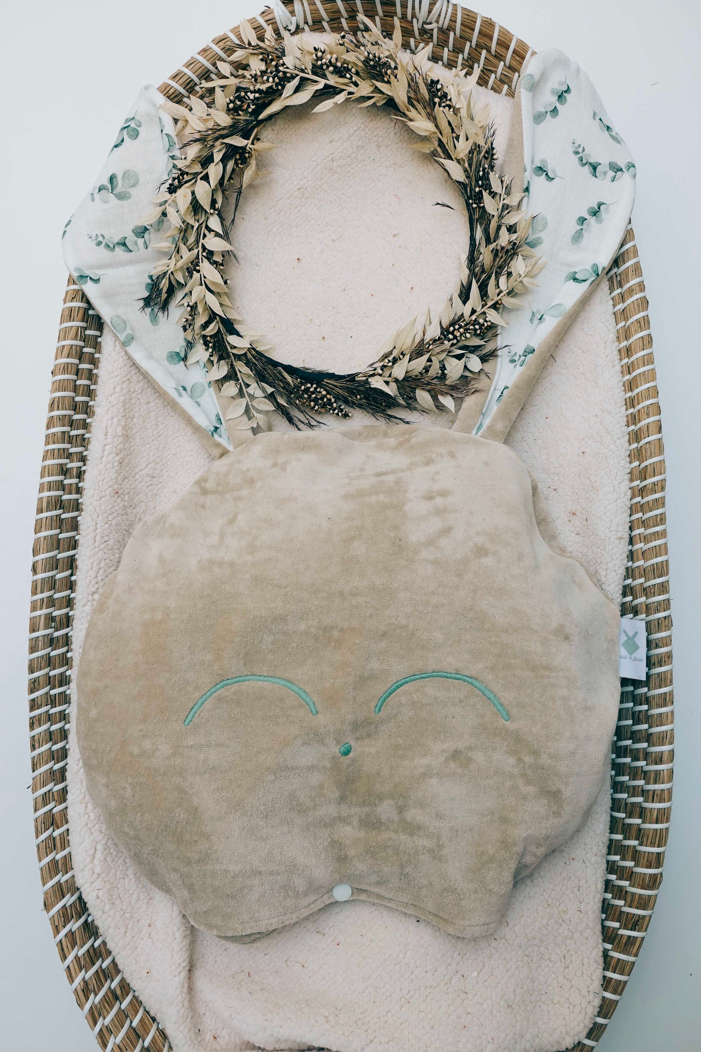 PROTOTYPE - Petit Coussin Velours - Eucalyptus