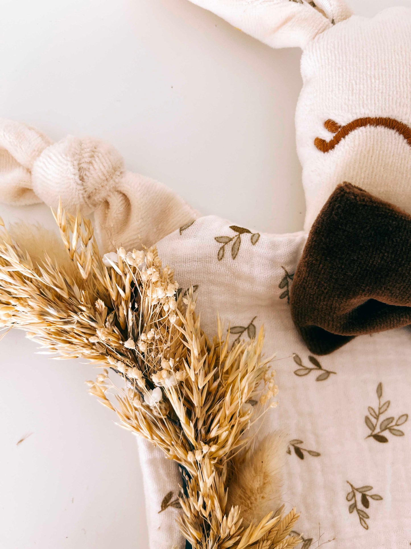 PROTOTYPE - Doudou Velours Chouchou – Petit Feuillage