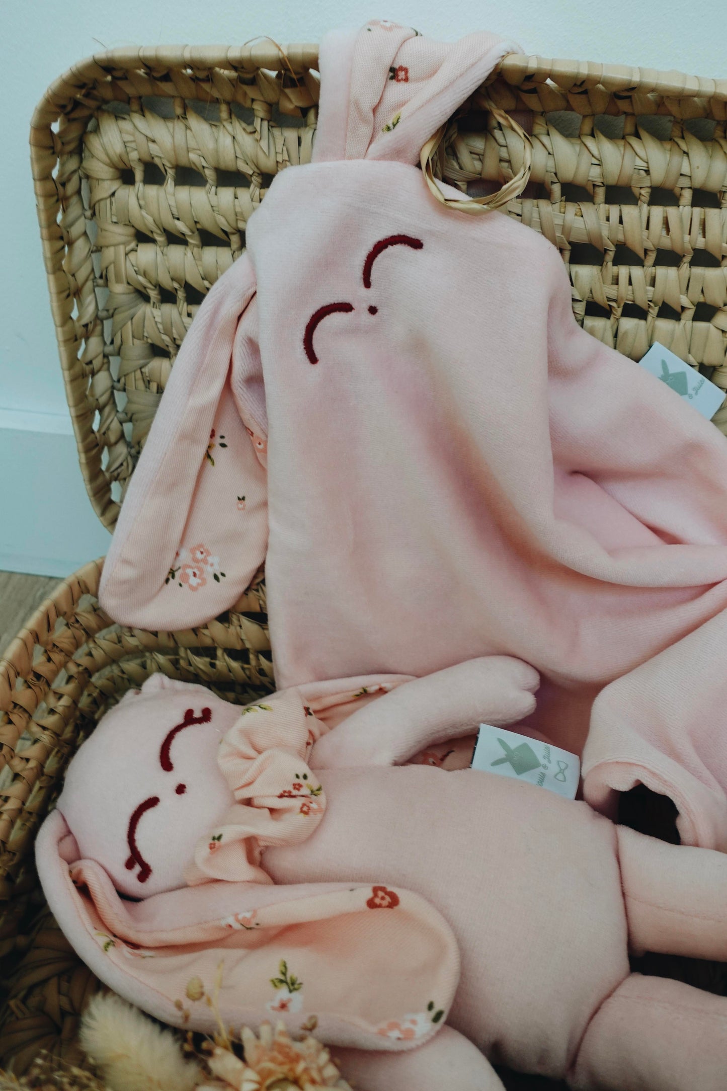 Doudou Velours Classique Noeuds - Poésie