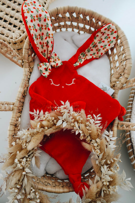 PROTOTYPE - Doudou Velours Mini Noeuds - Say it with Flowers