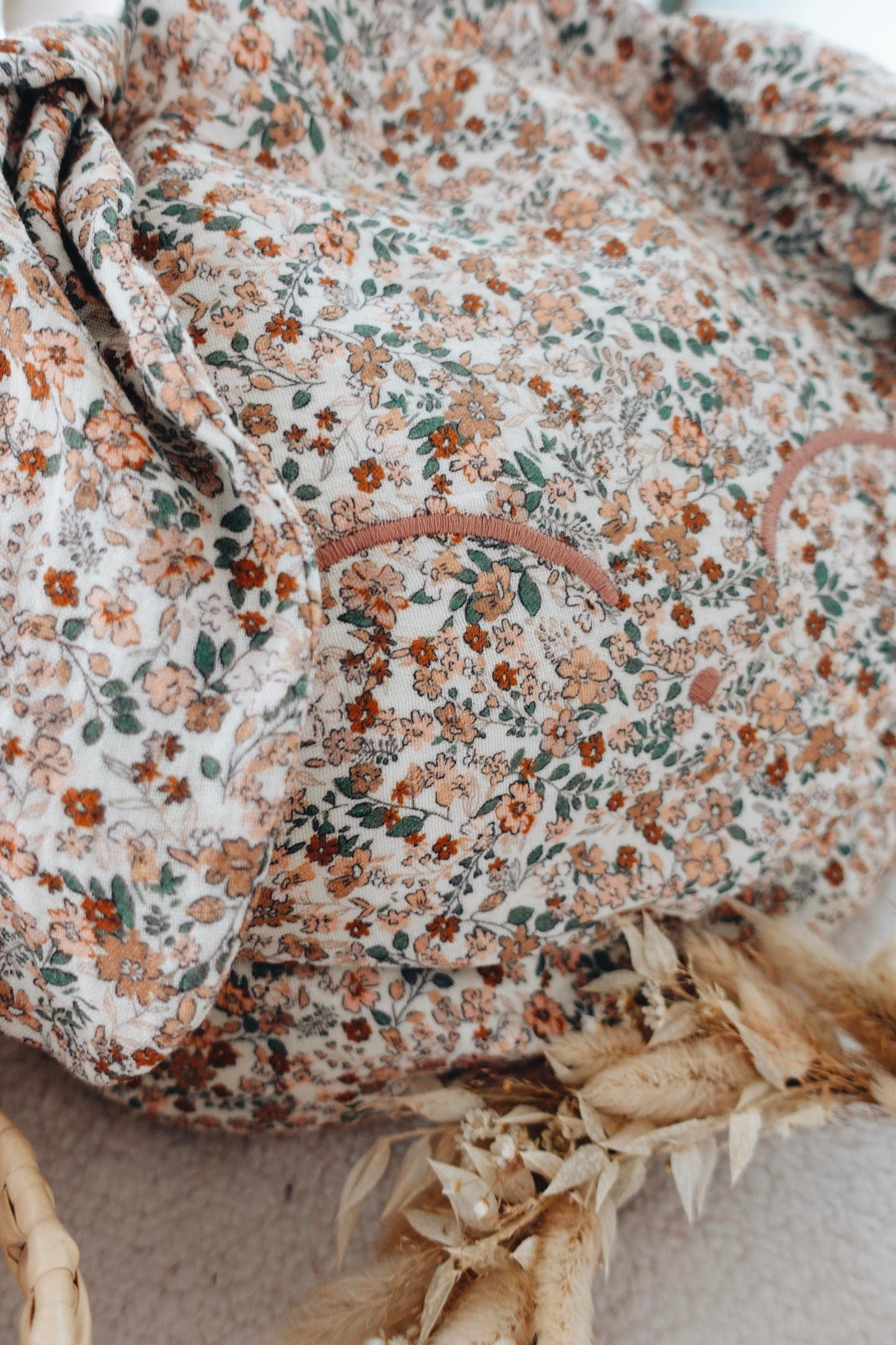 Petit Coussin Lange - Fleurs