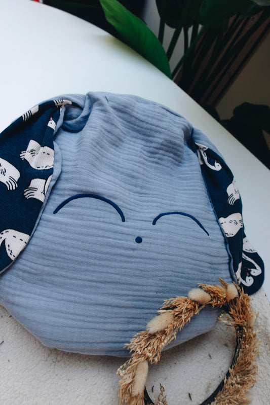 Petit Coussin Lange - Blue Swan