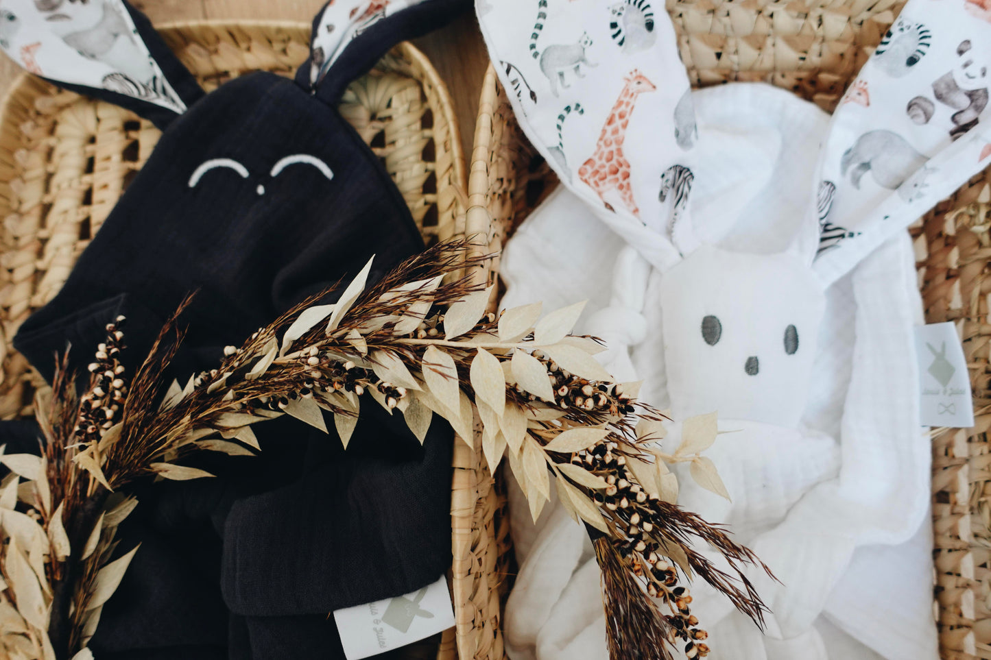 PROTOTYPE - Doudou Lange Câlin Noeuds - Safari