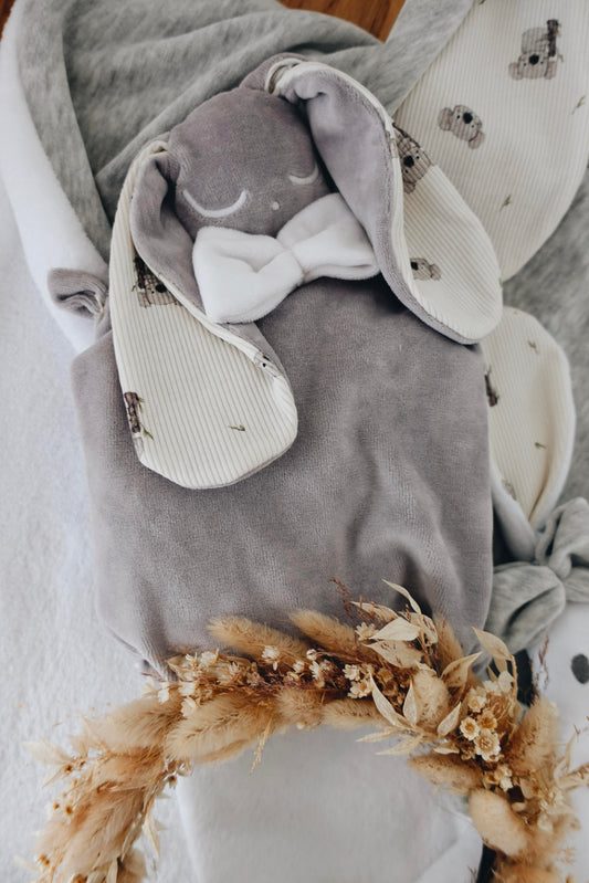 Bouillotte noyaux de cerise velours - Cute Koalas