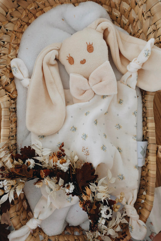 Doudou Mousseline Monceau Bleu