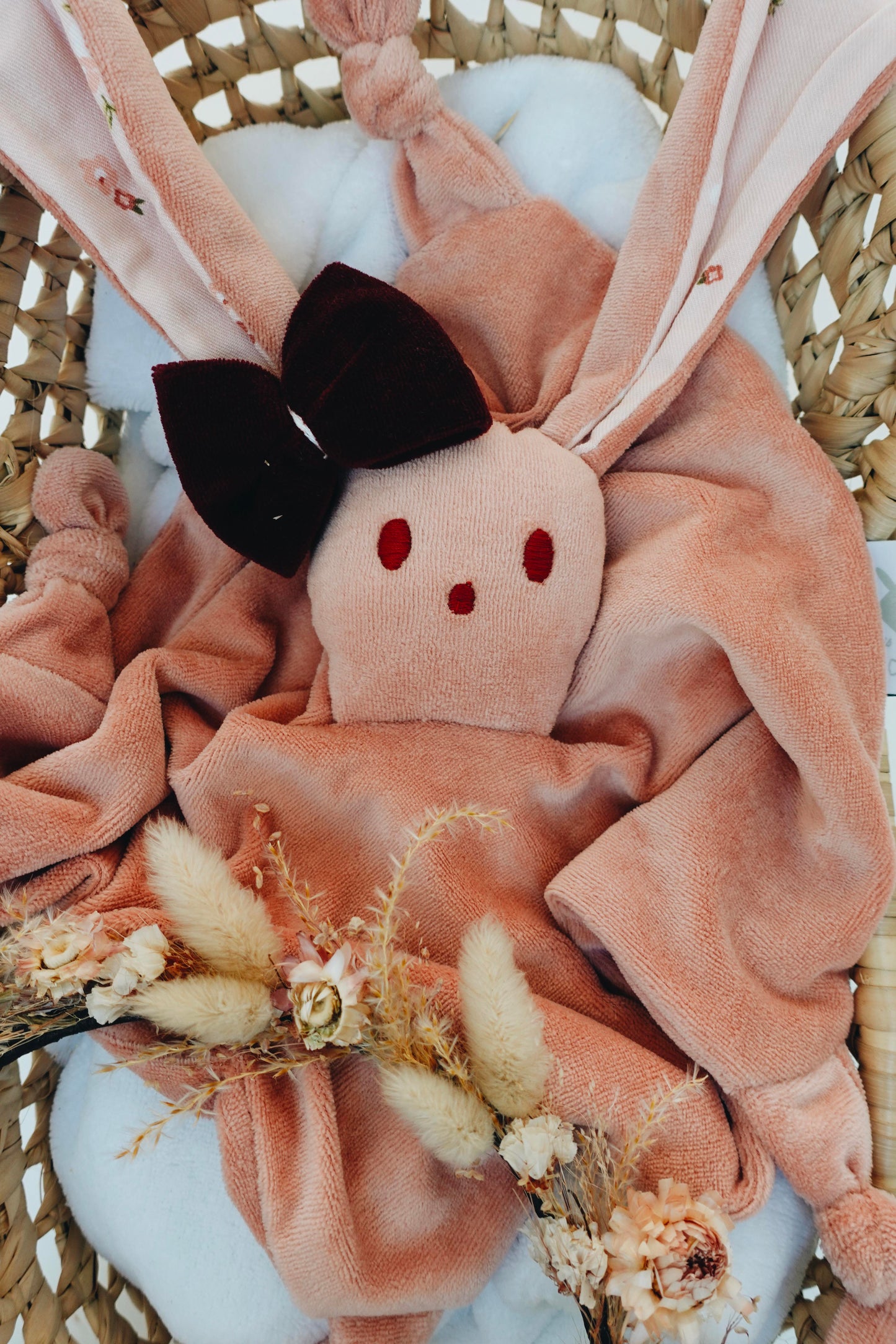 Doudou Velours Câlin Noeuds - Poésie