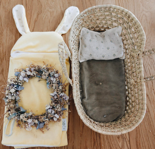 PROTOTYPE -Coffret Couffin Peluche - Monceau Bleu