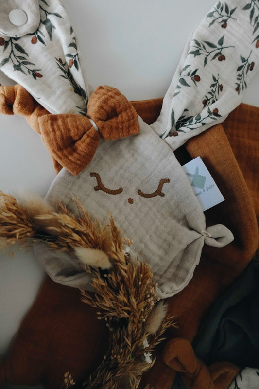 Attache-tétine Lange - Clémentines