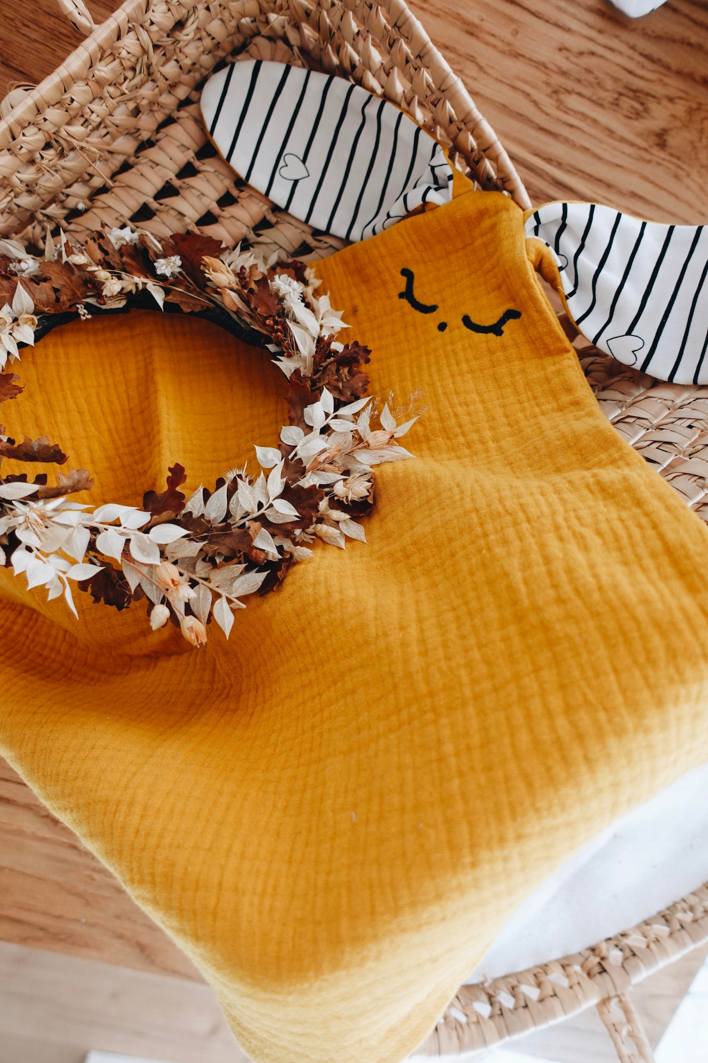 Doudou Lange Cocooning Noeuds - Changing Hearts