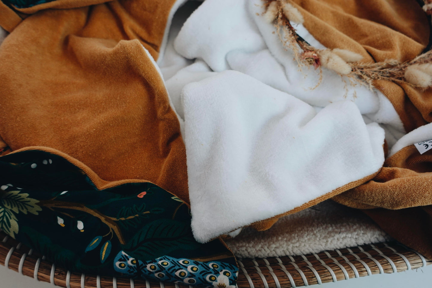 PROTOTYPE - Plaid d'Hiver Eponge - Peacock