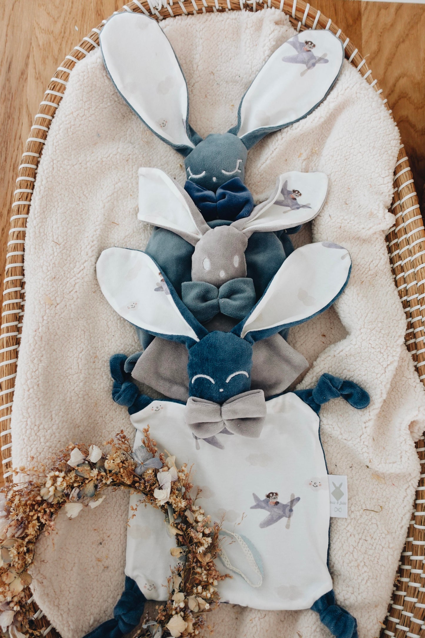Doudou Velours Chouchou - Airplane