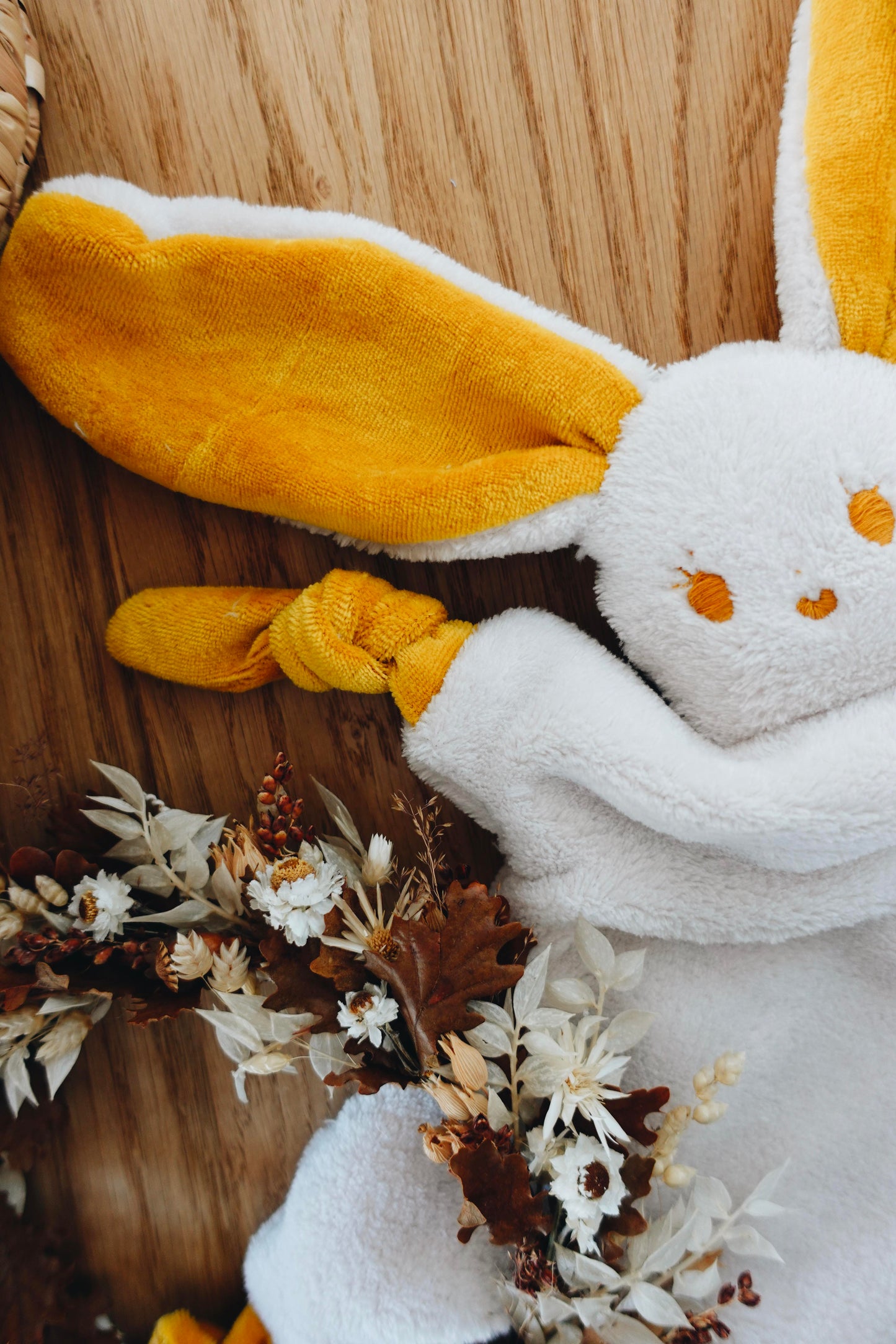 Doudou Toudoux Moutarde/Beige Clair