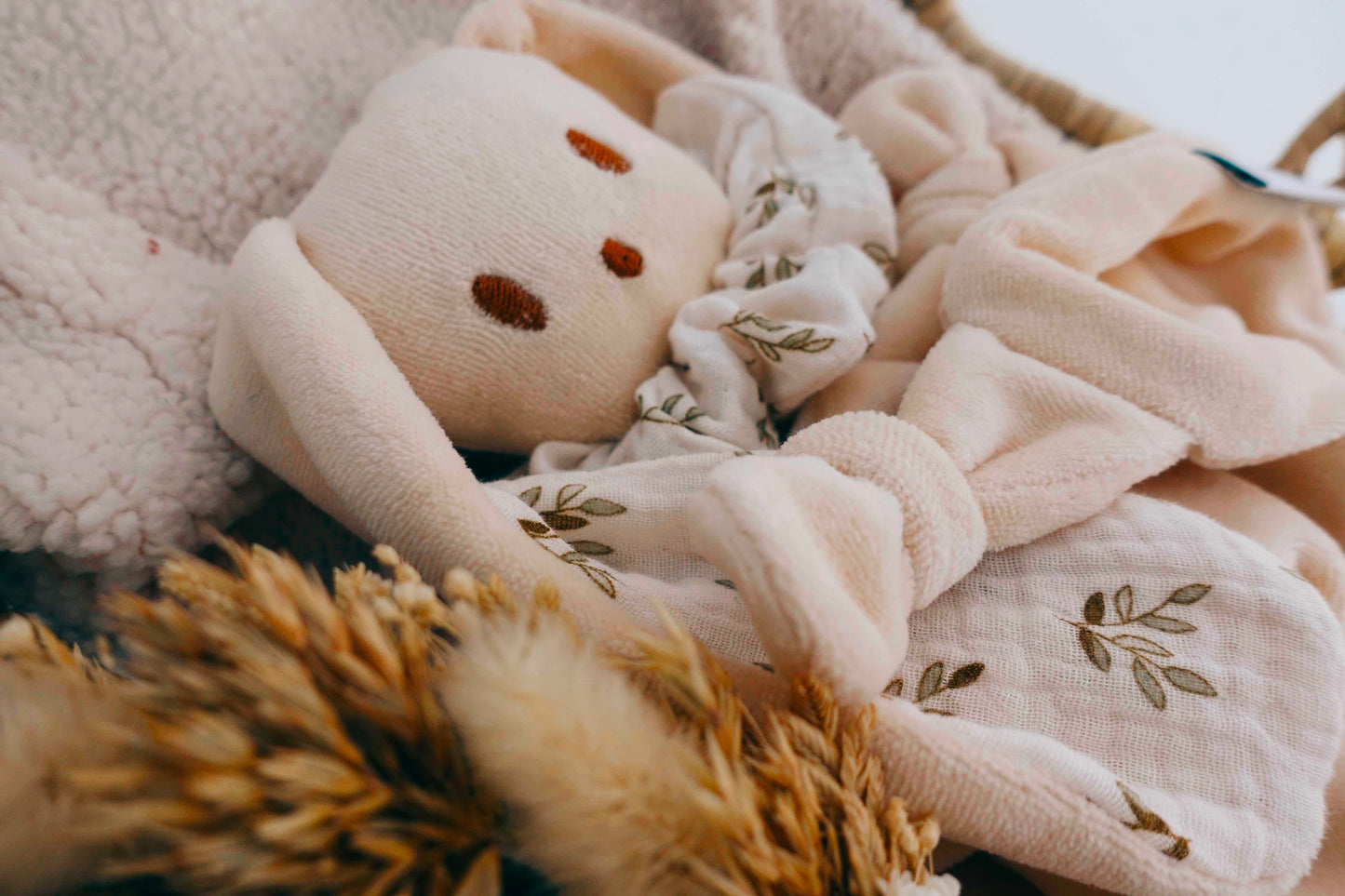 PROTOTYPE - Doudou Velours Chouchou – Petit Feuillage