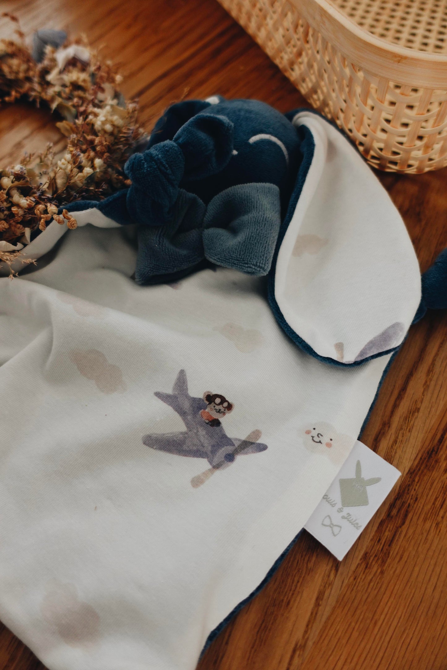 Doudou Velours Chouchou - Airplane