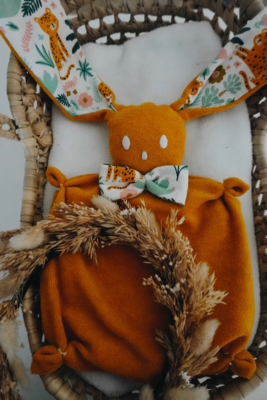 PROTOTYPE - Bouillotte noyaux de cerise Eponge - Léopard