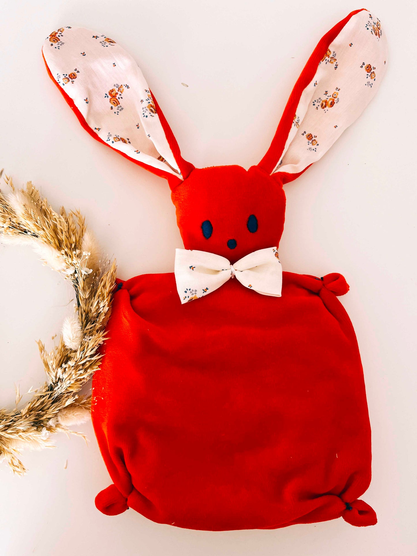 Bouillotte noyaux de cerise Velours - Paulinette