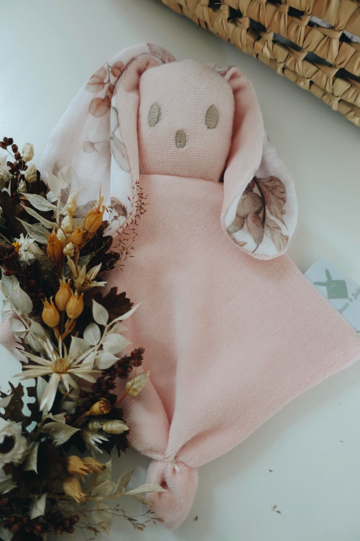Bébé Doudou Velours - Sweet Bunny