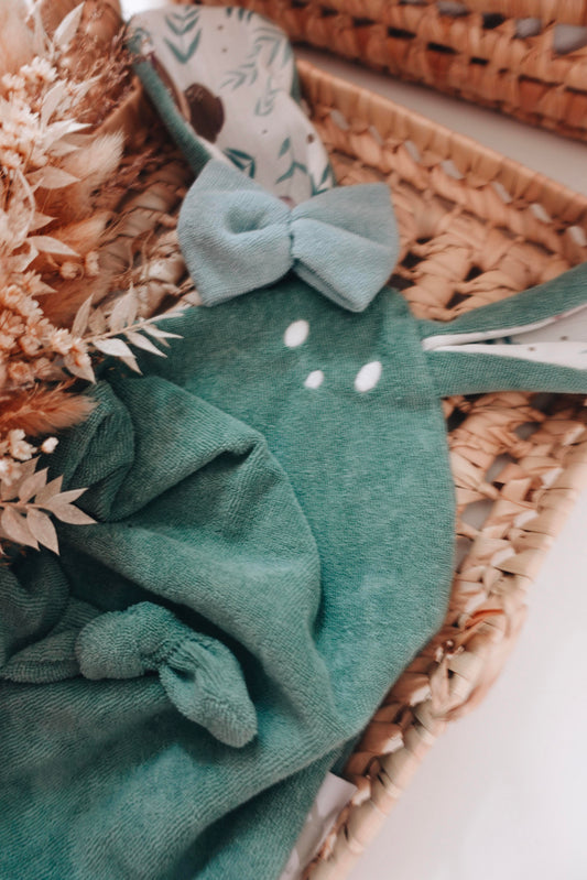 PROTOTYPE - Doudou Eponge Classique Noeuds - La Biche aux Pivoines