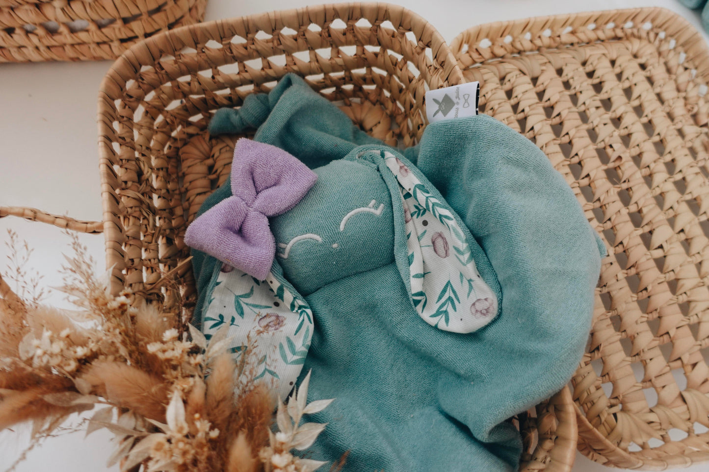 Doudou Eponge Câlin Noeuds - La Biche aux Pivoines