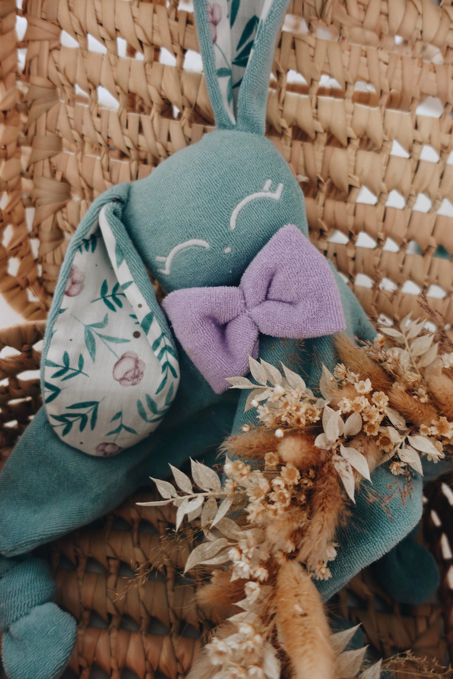 Doudou Eponge Câlin Noeuds - La Biche aux Pivoines