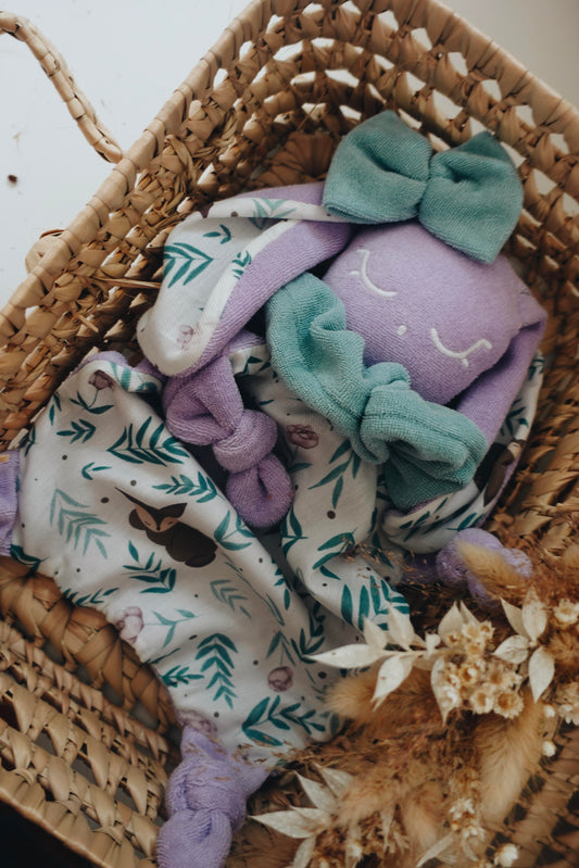 Doudou Eponge Chouchou – La Biche aux Pivoines