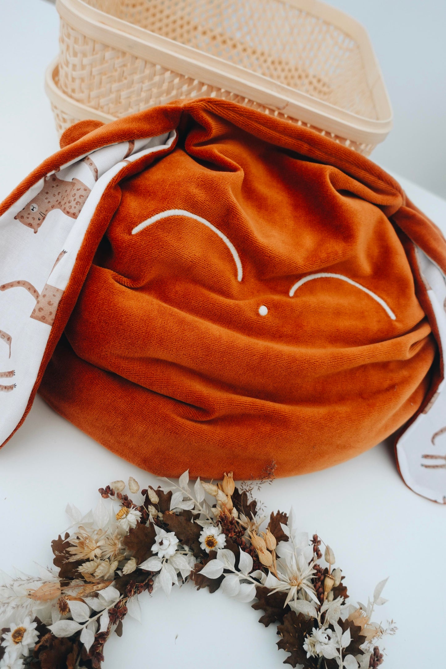 Petit Coussin Velours - Panthère