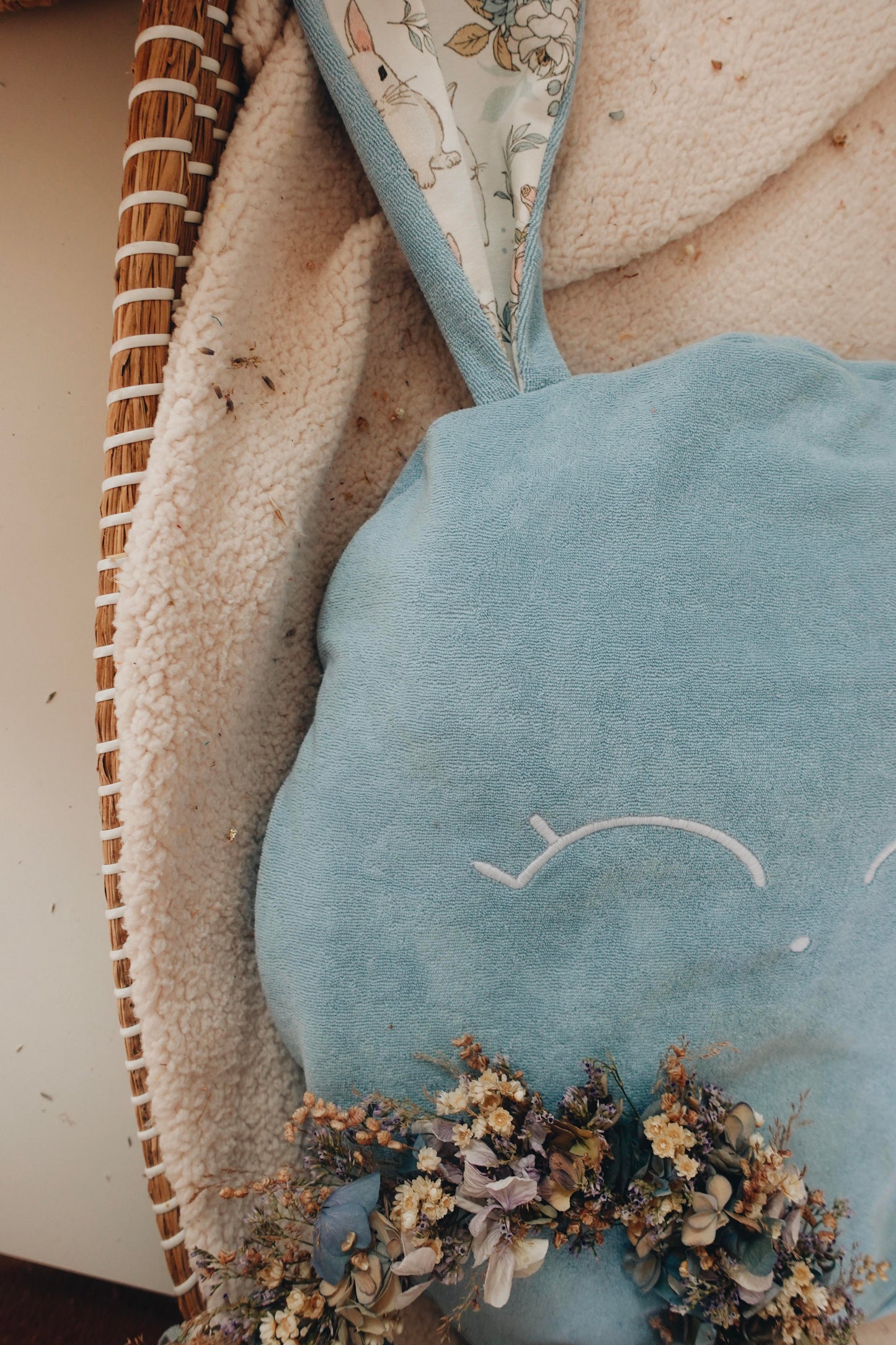 Petit Coussin Eponge - Garden Bunnies