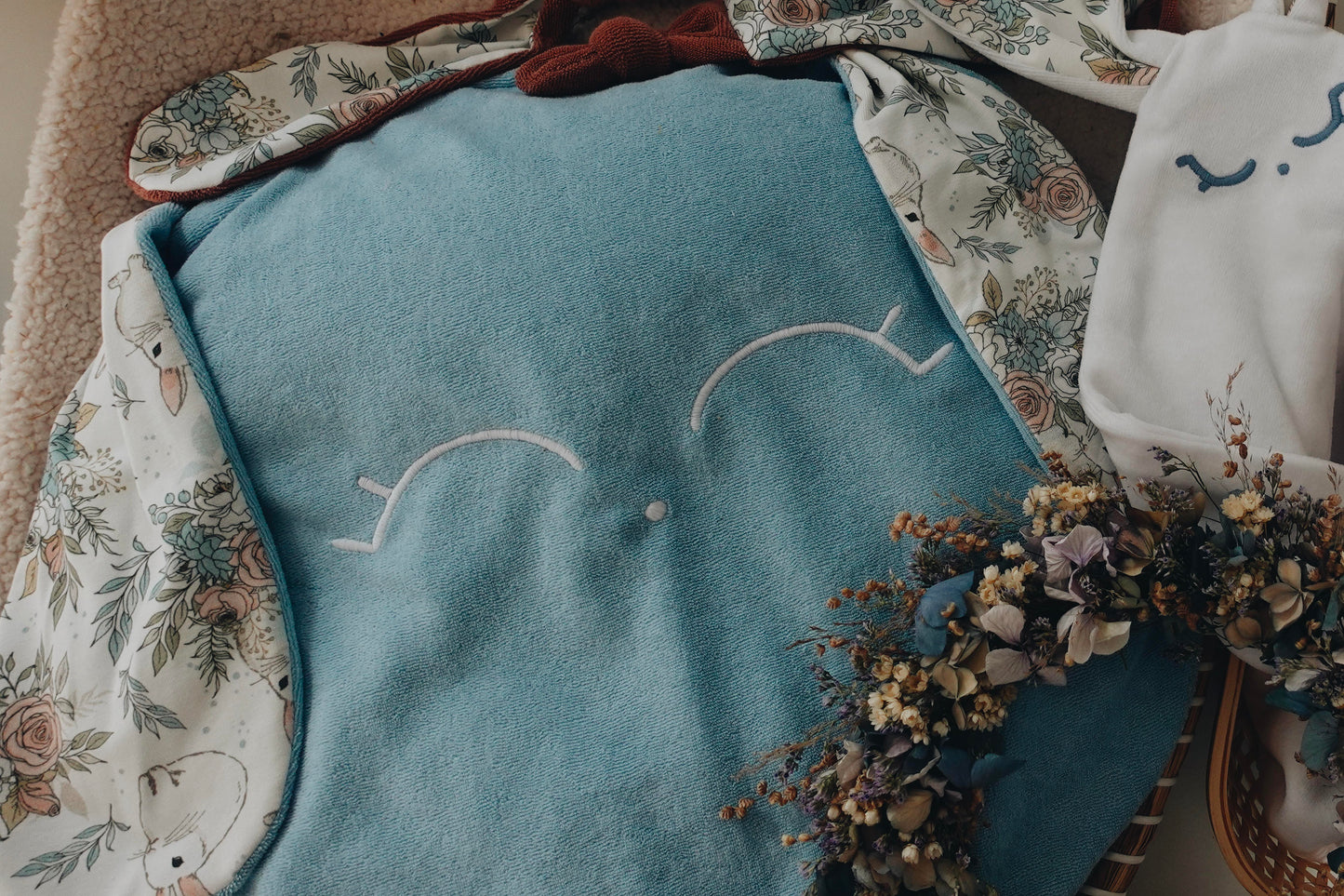 Petit Coussin Eponge - Garden Bunnies