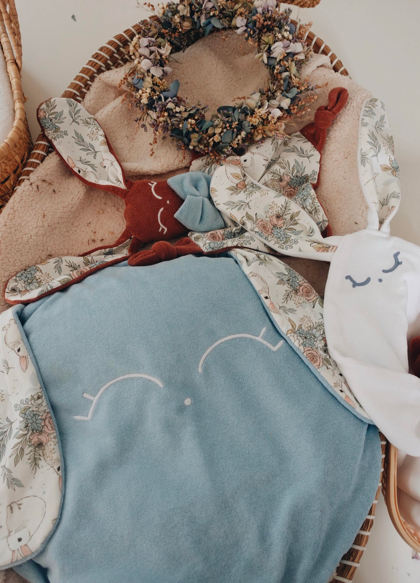 Petit Coussin Eponge - Garden Bunnies