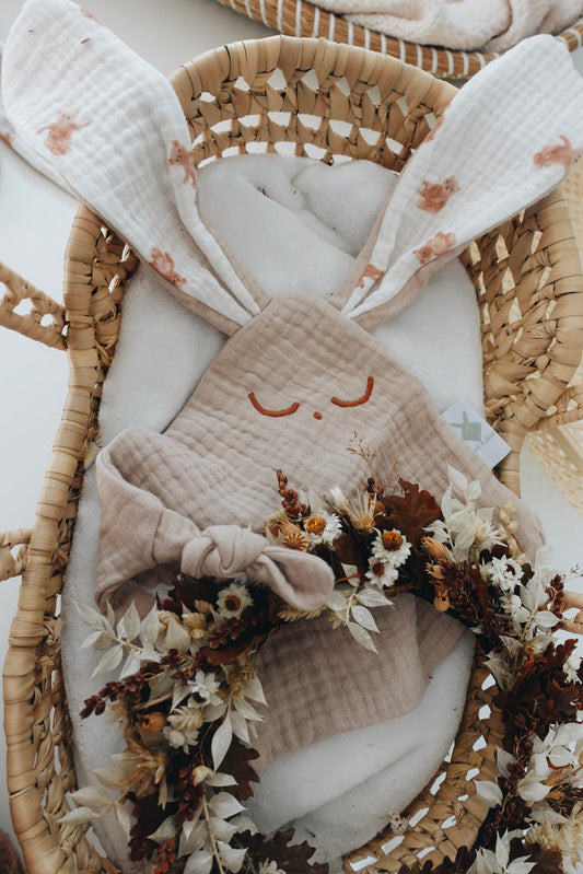 Doudou Lange Mini Noeuds - Teddy Bear