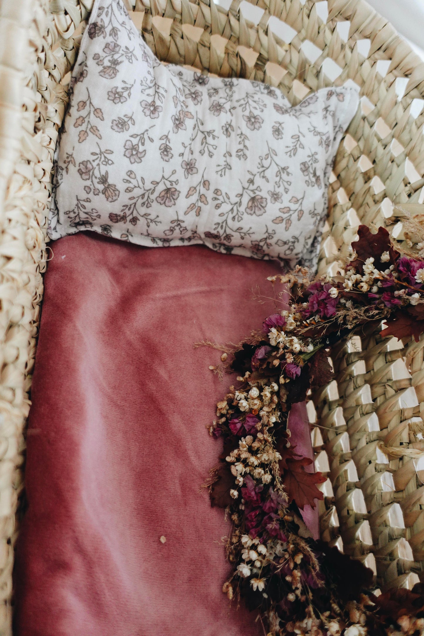 Coffret Couffin Peluche - Vintage Flowers